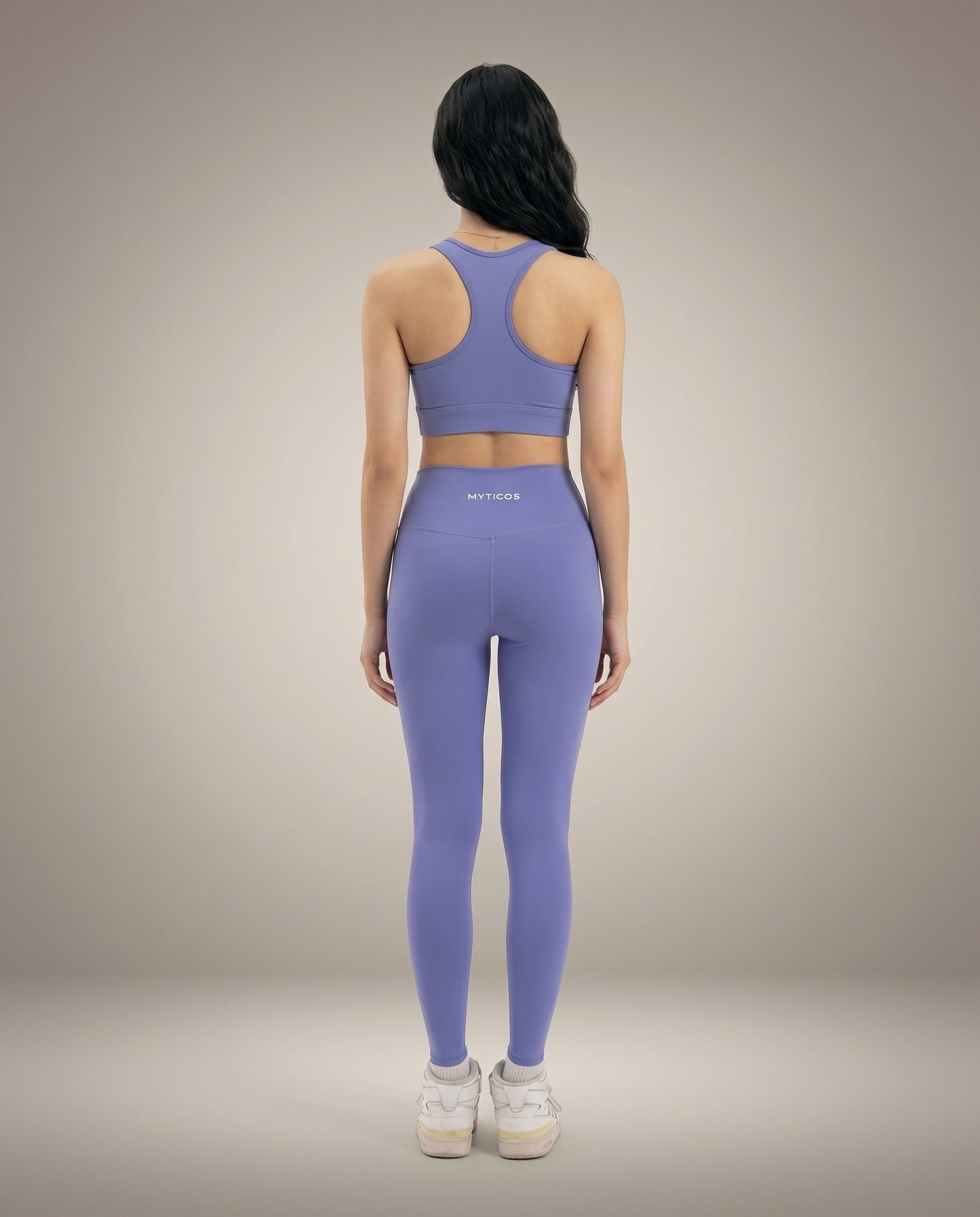 Myticos lavender leggings back MYTICOS waistband