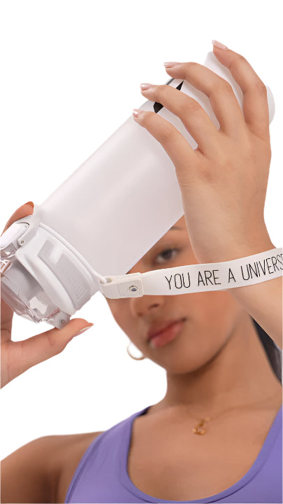 Myticos®️ Water Bottle - 800 ml - White