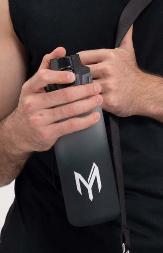 Myticos®️ Water Bottle - 800 ml - BLACK
