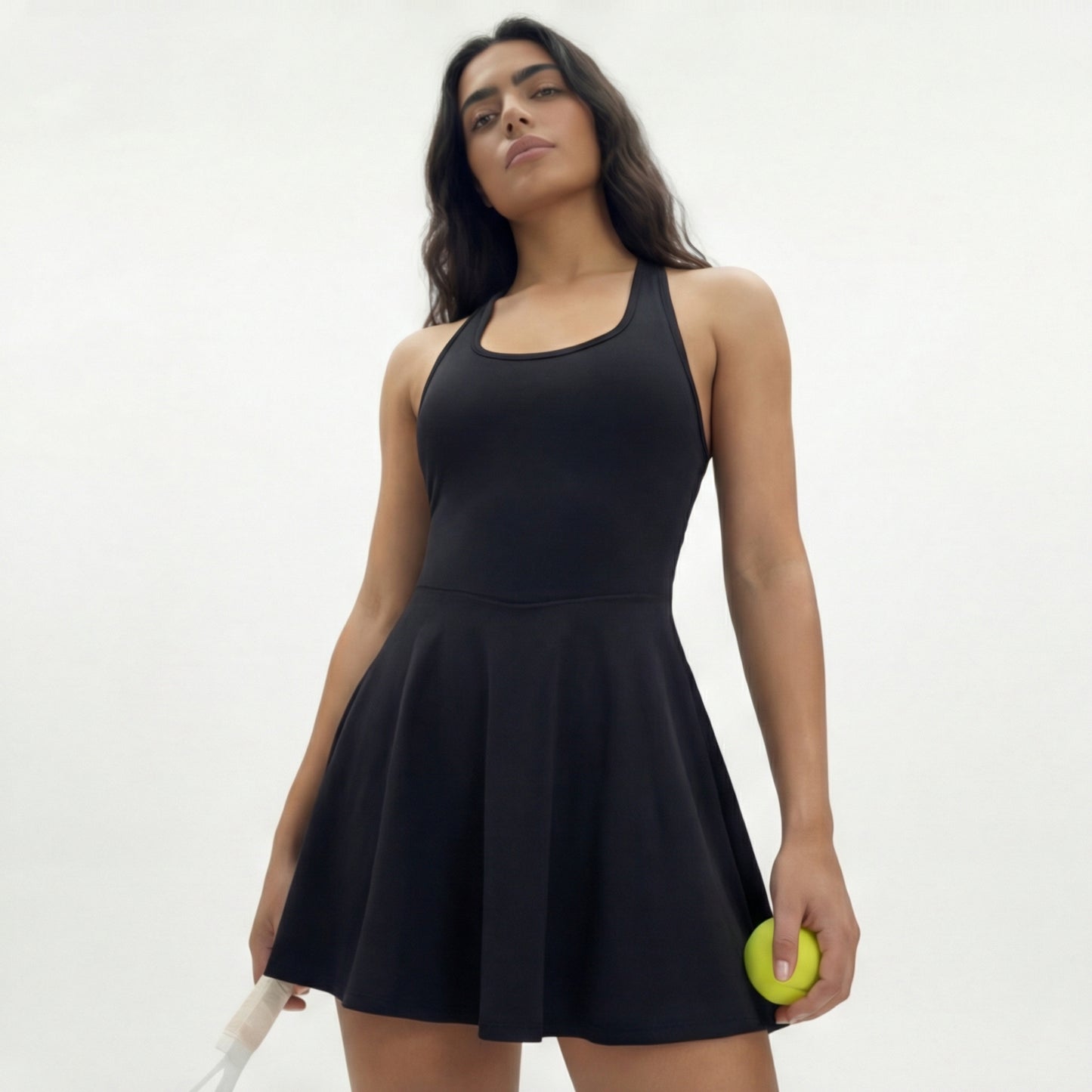 Paddle Ballerina Backless Halter  Dress