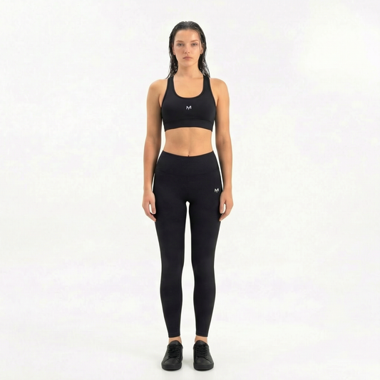 Myticos®️ Women's Sports Bra - BLACK