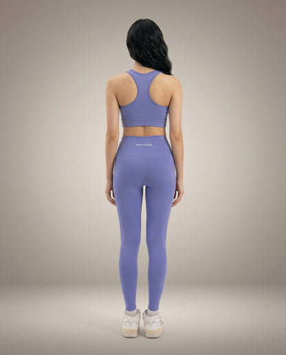 Myticos lavender leggings back MYTICOS waistband