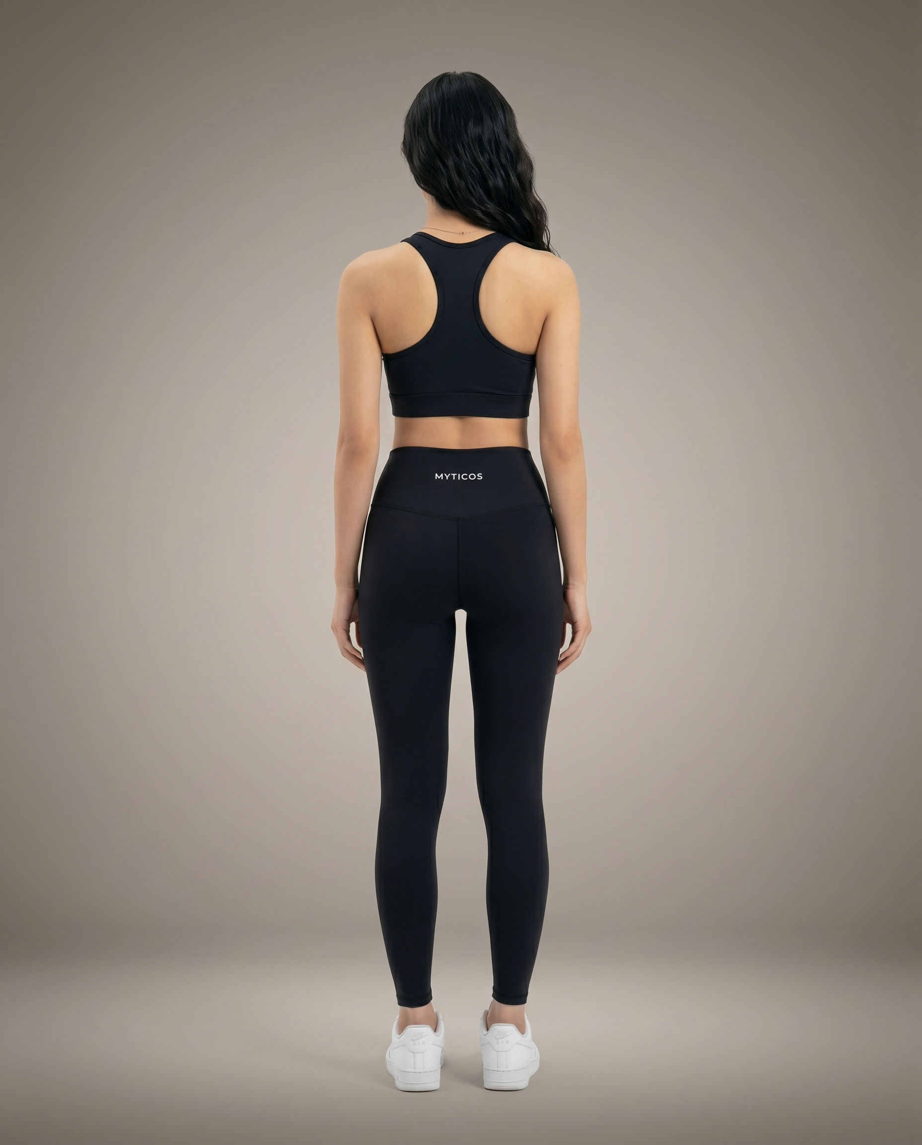 Myticos black leggings back MYTICOS waistband