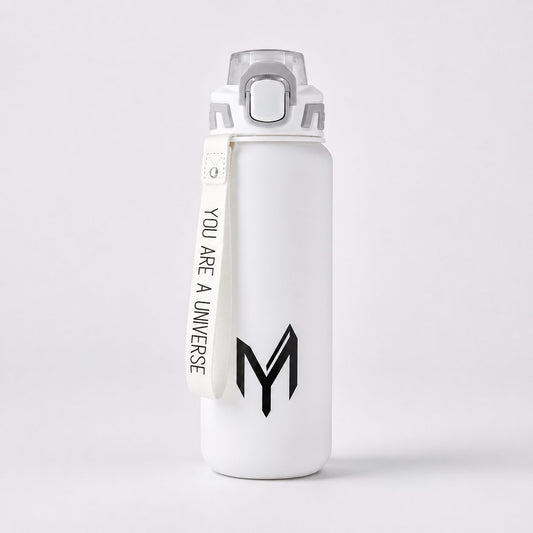 Myticos water bottle 800ml white hero - You Are A Universe