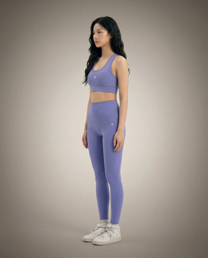 Myticos lavender leggings side view