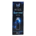 Myticos Galaxy Series water bottle box with starry galaxy print and 800ml capacity label.